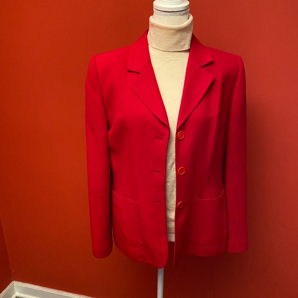 I.N.C. Red Short Jacket